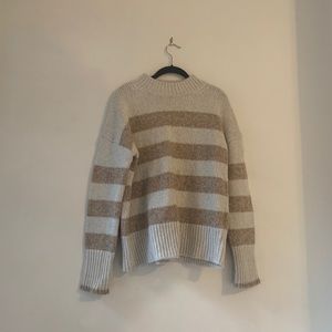 La Ligne Marin Soft Sweater, Cream/Beige, Size S